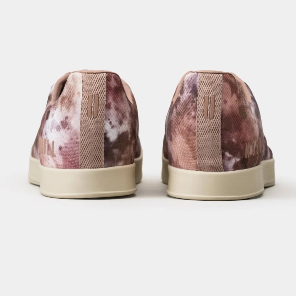 Nobull Women's Tie-Dye Canvas Trainer in Earth Tie-Dye 7.5 - Picture 4 of 16